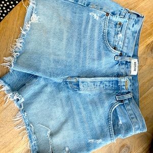 Agolde Parker Jean Shorts Long Swapmeet